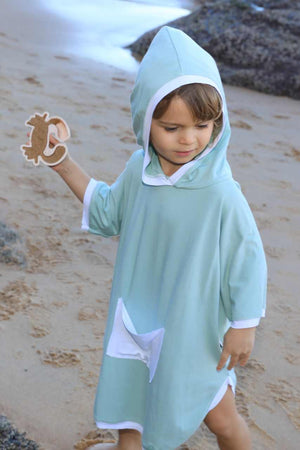Kids Unisex Bamboo Poncho UPF50+ - Awakind.co