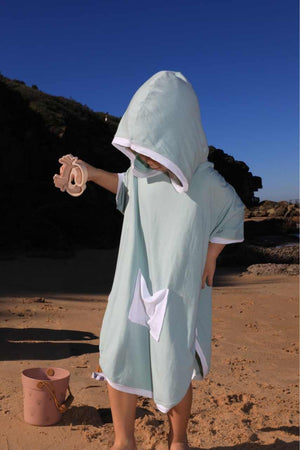 Kids Unisex Bamboo Poncho UPF50+ - Awakind.co