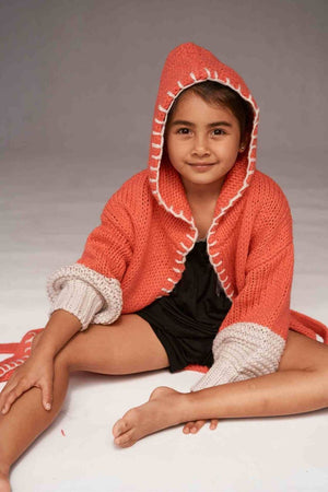 Kids Chunky Knit Robe & Cardigan - Awakind.co