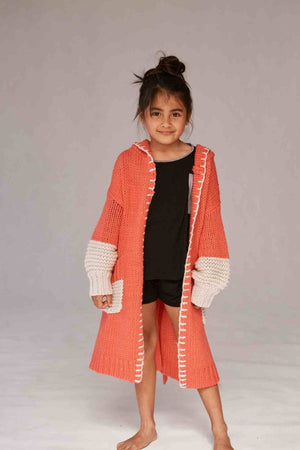 Kids Chunky Knit Robe & Cardigan - Awakind.co