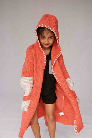 Kids Chunky Knit Robe & Cardigan - Awakind.co