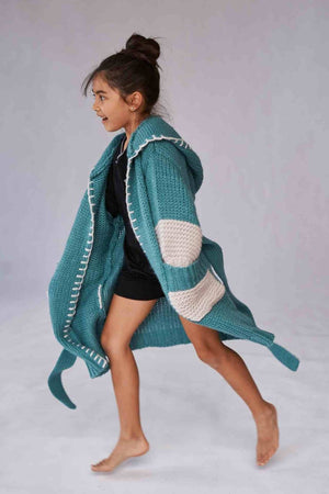 Kids Chunky Knit Robe & Cardigan - Awakind.co
