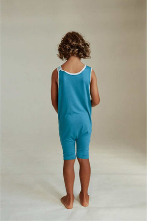 Kids Unisex Bamboo Singlet Romper - Awakind.co