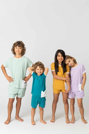 Kids Unisex Bamboo Shorts - Awakind.co