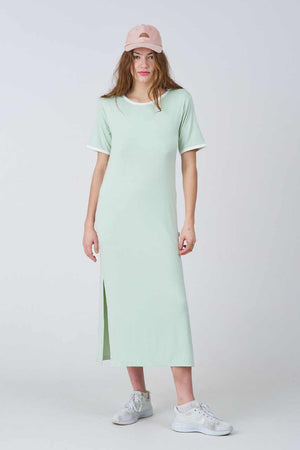 Bamboo T-shirt Dress - Awakind.co
