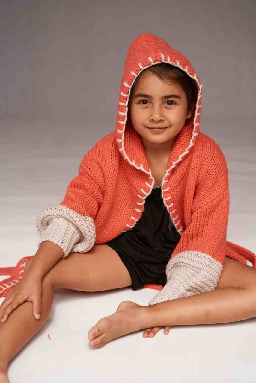 Kids Chunky Knit Robe & Cardigan - Awakind.co