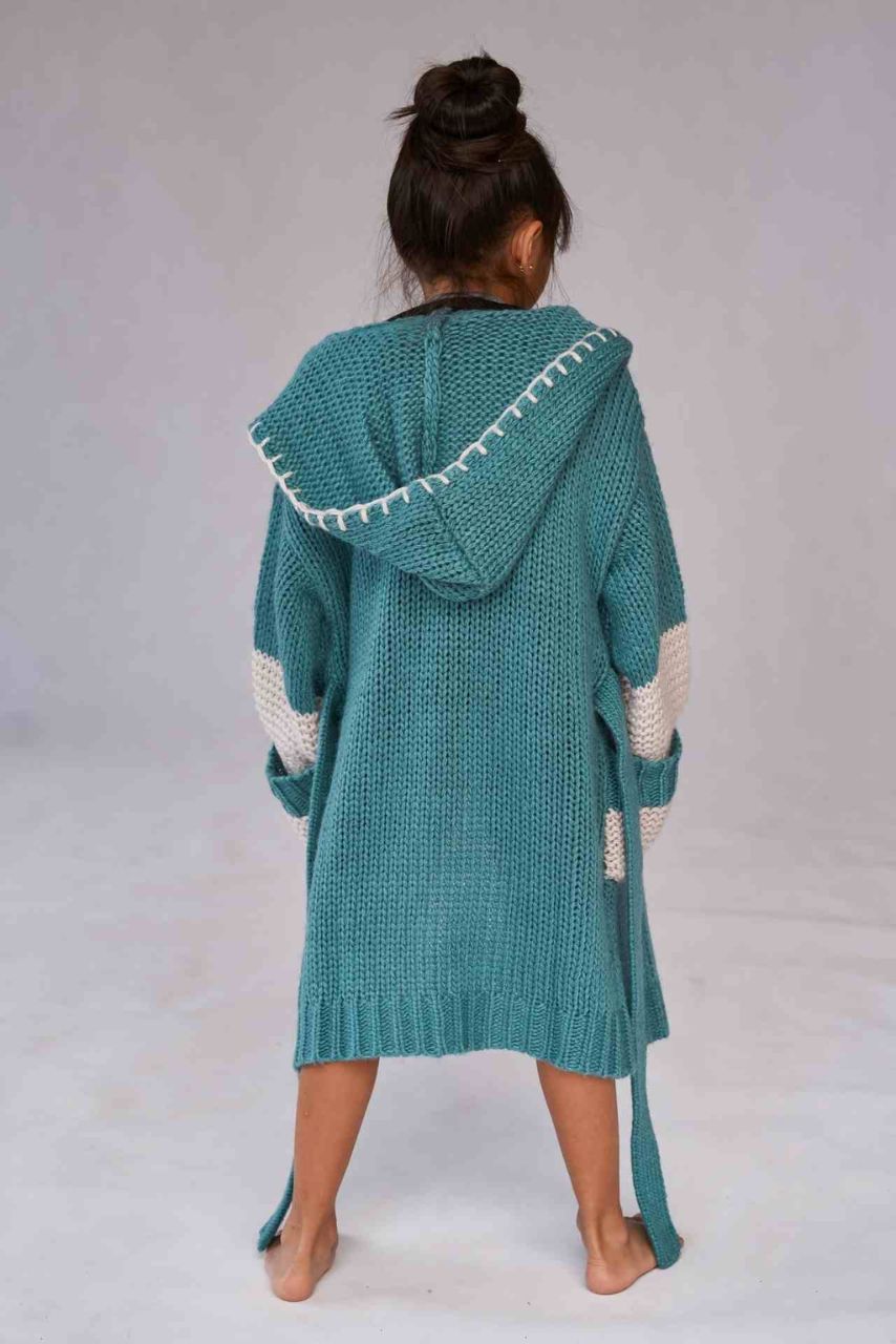 Kids Chunky Knit Robe & Cardigan - Awakind.co