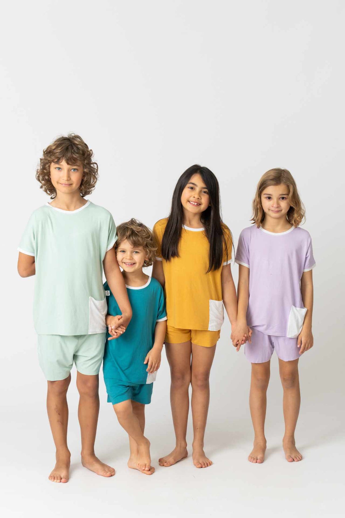 Kids Unisex Bamboo Shorts - Awakind.co