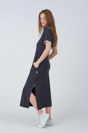 Bamboo T-shirt Dress - Awakind.co