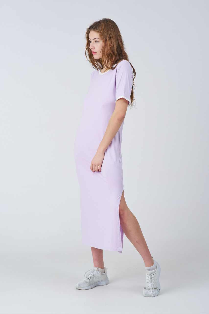 Bamboo T-shirt Dress - Awakind.co