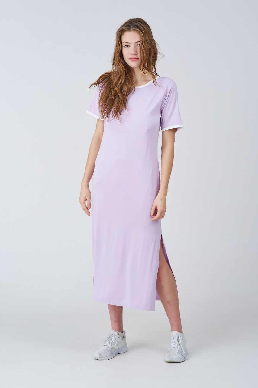 Bamboo T-shirt Dress - Awakind.co
