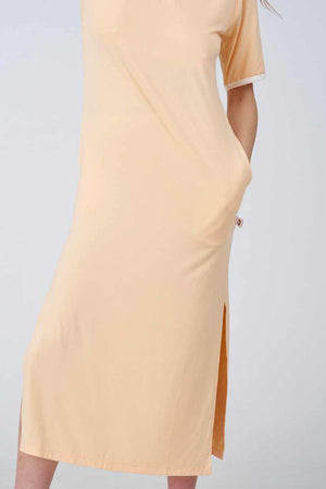 Bamboo T-shirt Dress - Awakind.co