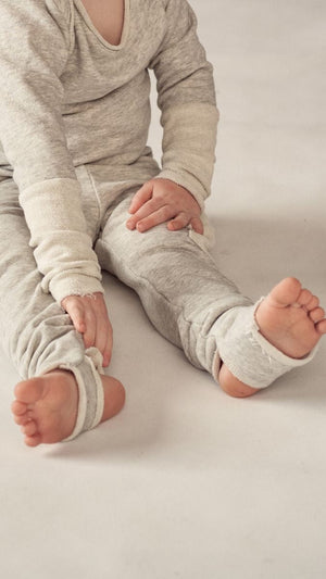 The Organic Cotton Terry Legging Pyjama Set - Awakind.co